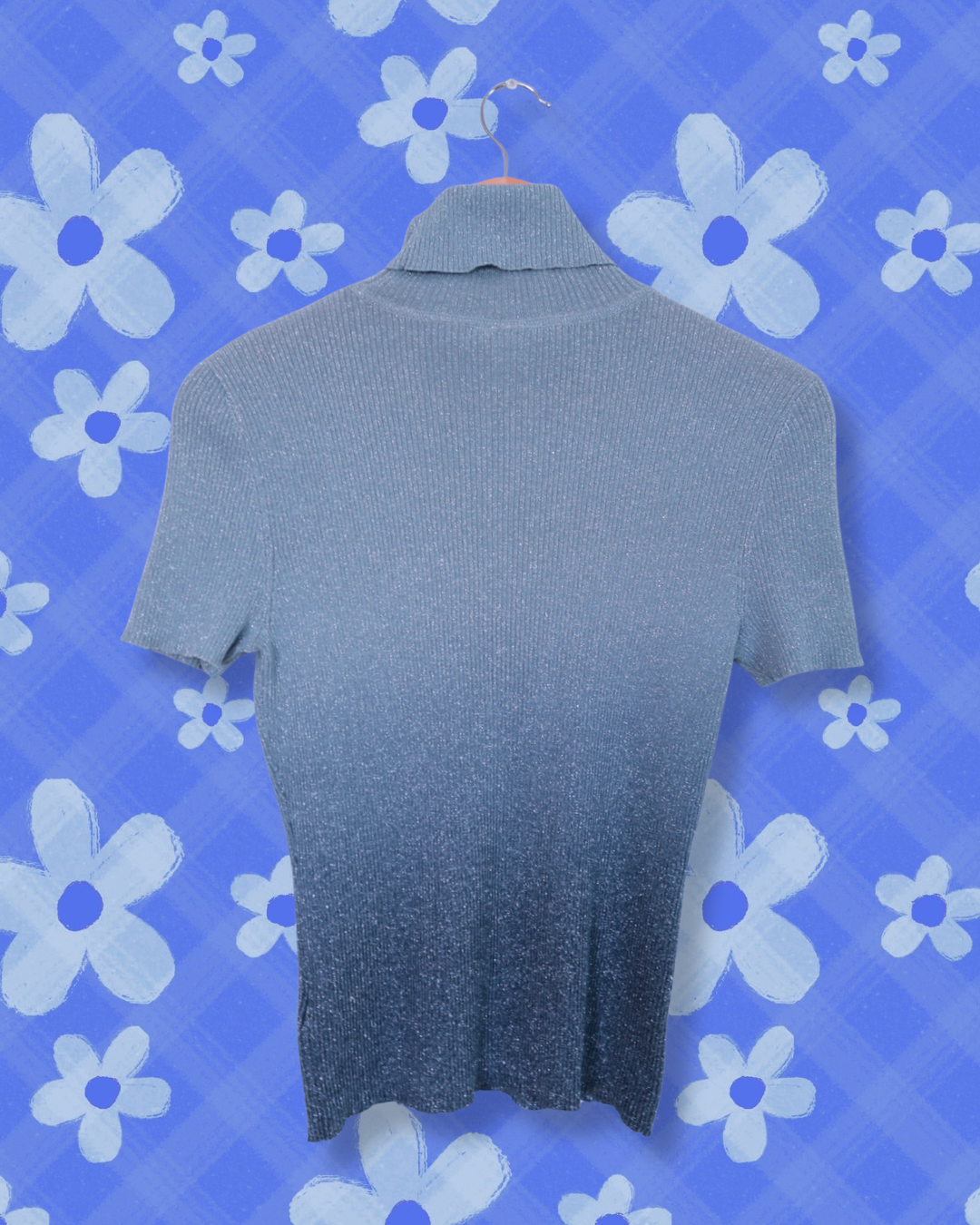 Shimmer Knit Top | Size M