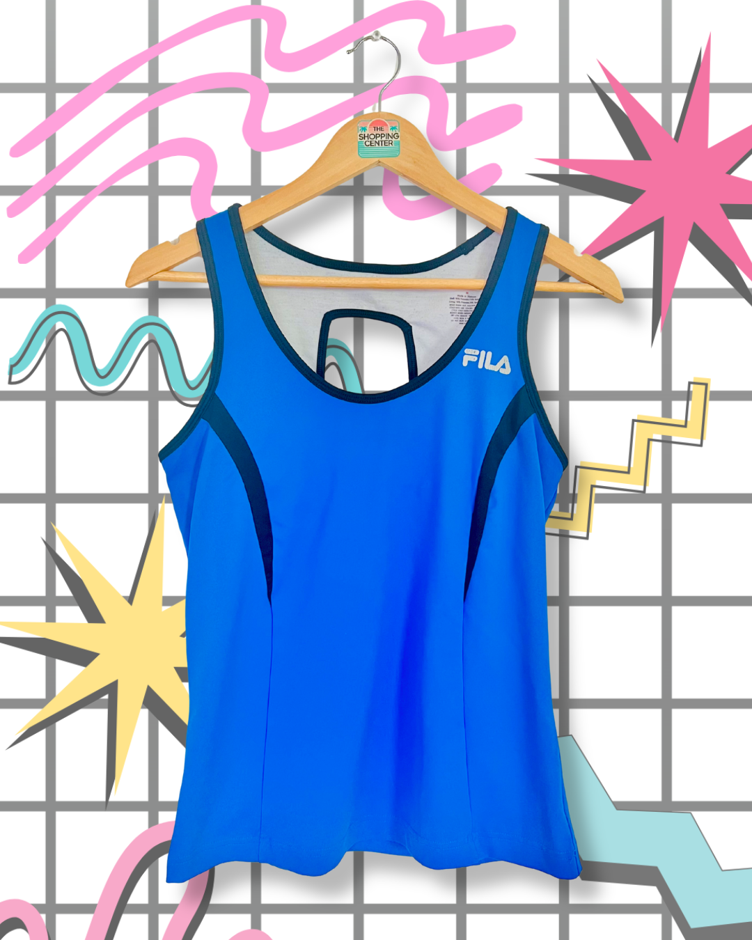 Blue Activewear Tank| M
